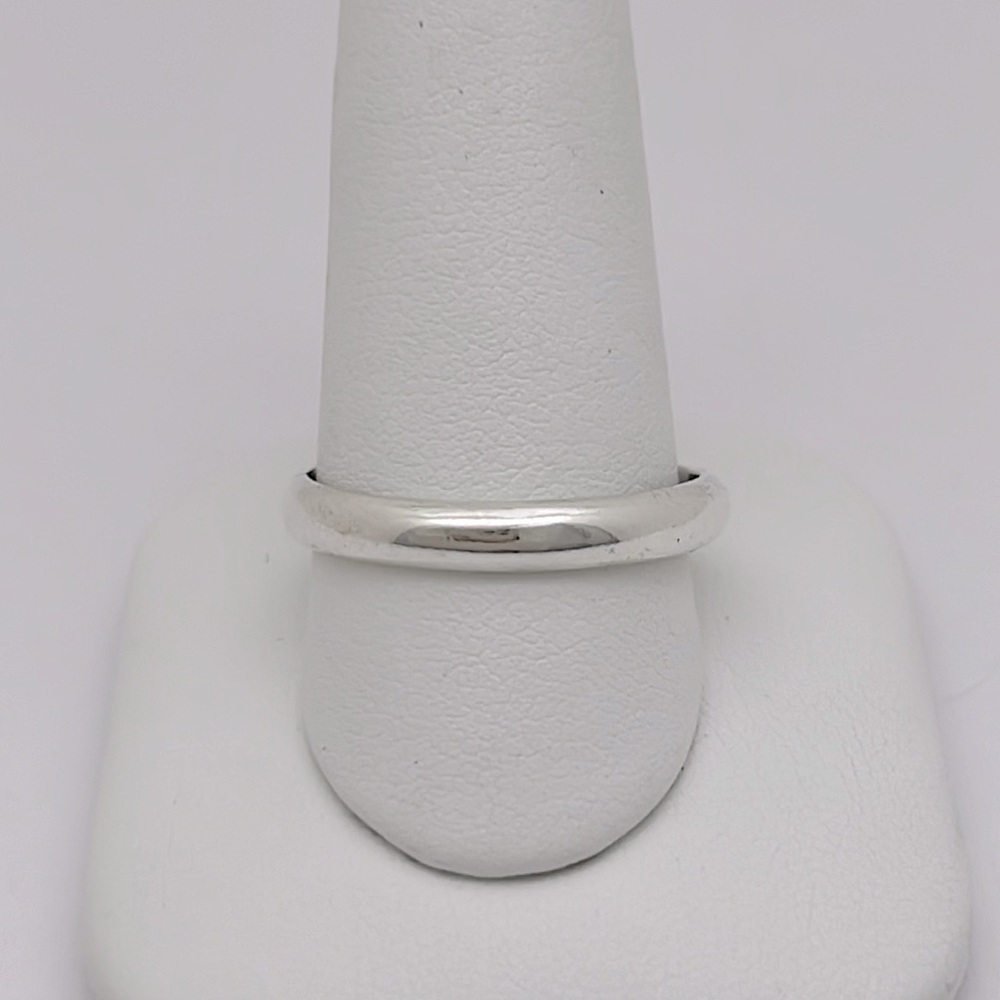 Sterling Silver High Polish Wedding Band (3mm)